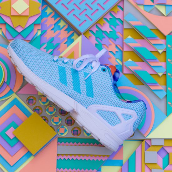 Adidas studio Maud Vantours paper sculpture paper art Paris