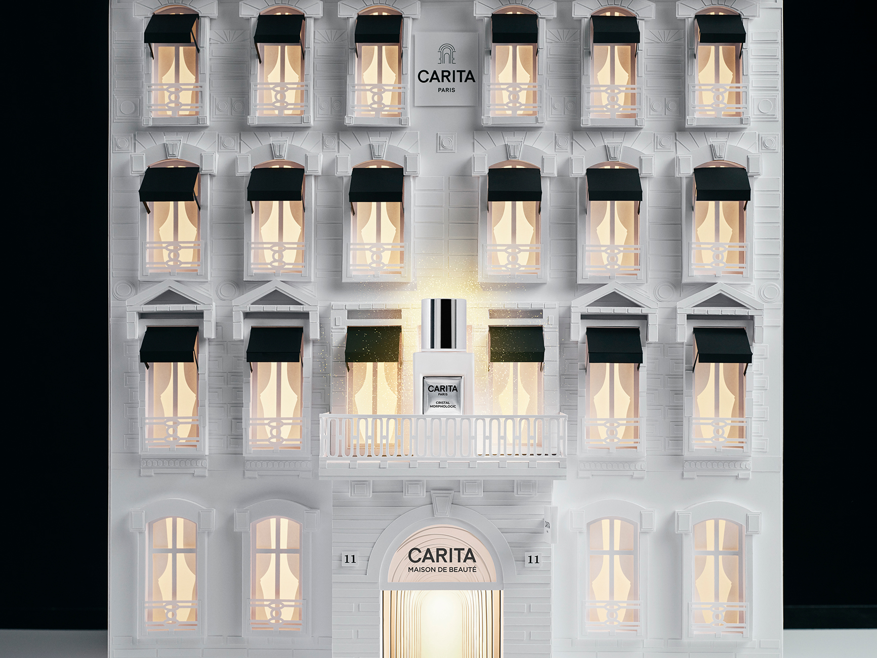 Carita studio design Maud Vantours set design Noël Paris
