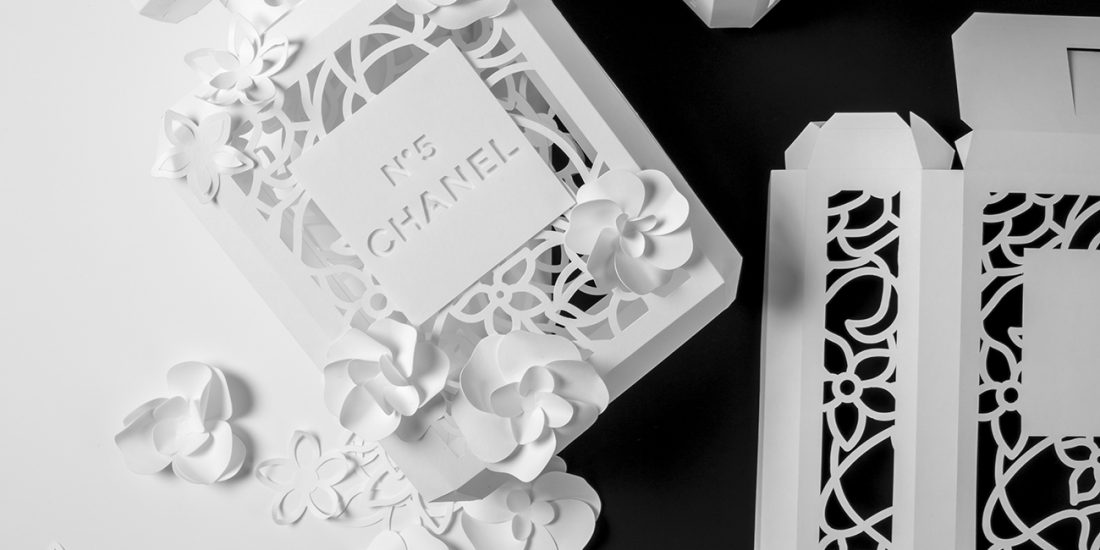 Chanel studio design Maud Vantours paper art design papier Paris