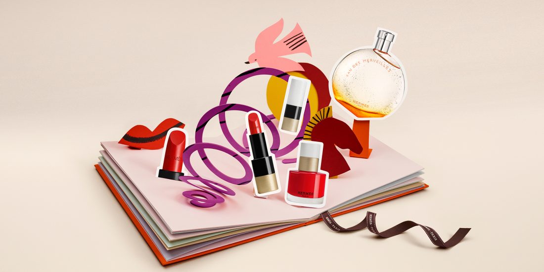 Hermès Mother's day 2024 studio design Maud Vantours set designer papier paper art Paris