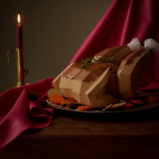 studio design Maud Vantours set designer paper food Paris