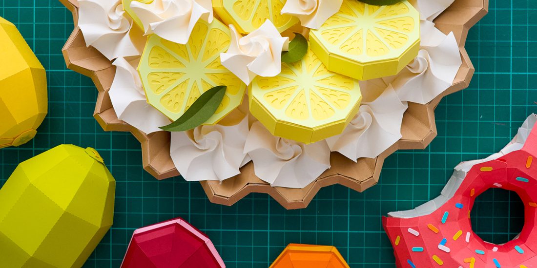 studio design Maud Vantours set designer paper food Paris