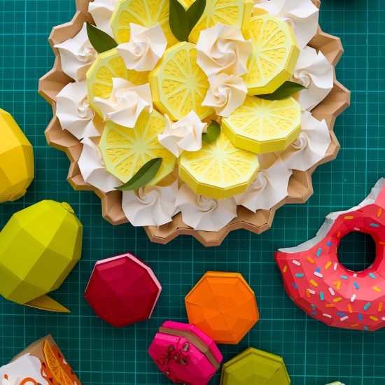 studio design Maud Vantours set designer paper food Paris