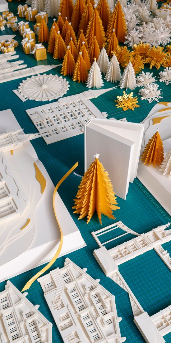 Boghossian studio design Maud Vantours scénographie paper art Paris