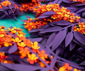 Atelier Cologne studio design Maud Vantours paper art DA scenography Paris