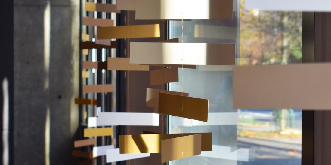 La Parqueterie Nouvelle studio design Maud Vantours scenography paper art Paris