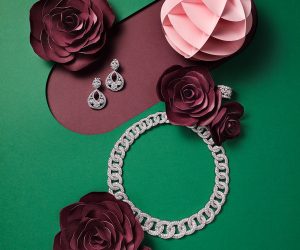 SKP studio Maud Vantours set design paper flower editorial Paris