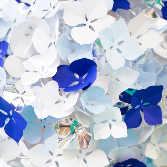 Chaumet studio design Maud Vantours paper art paper flower Paris