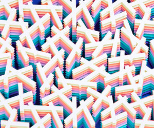 studio Maud Vantours paper art paper sculpture paper design Lines Paris