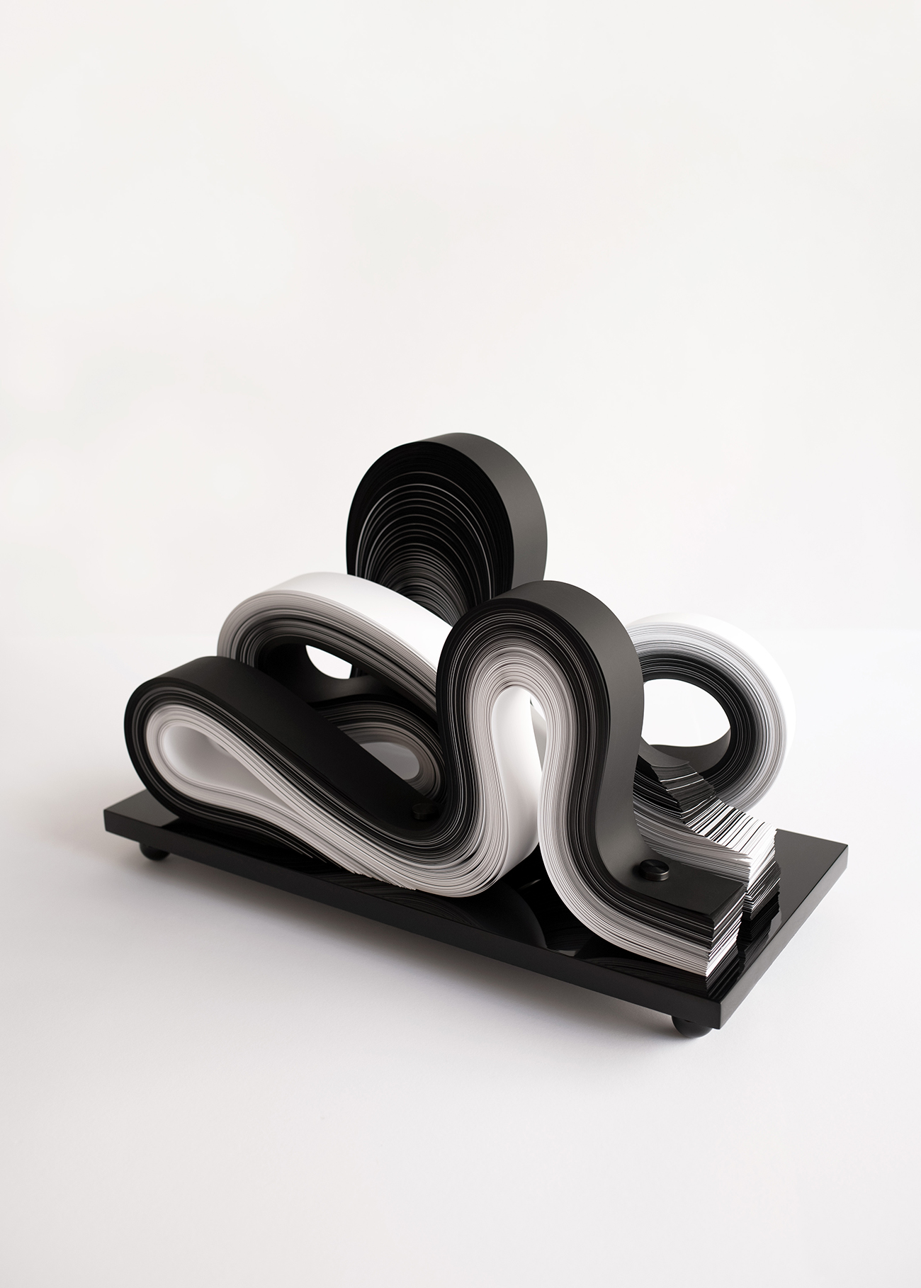 Carita studio design Maud Vantours Sculptures paper art Paris