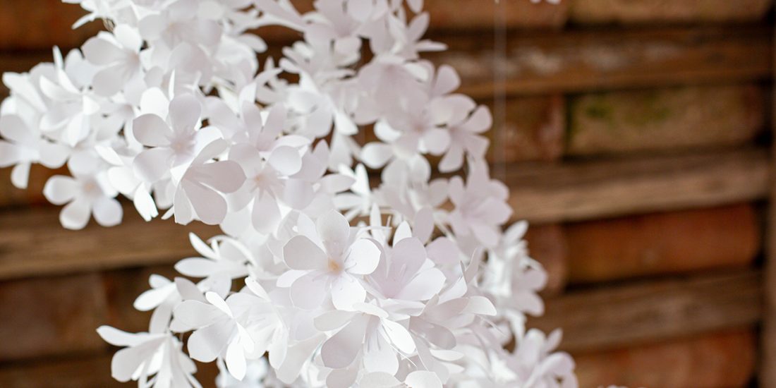 Chanel studio design Maud Vantours paper flowers Paris